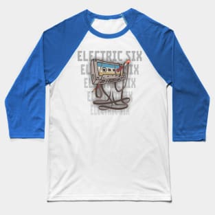 Electric Six Cassette Baseball T-Shirt